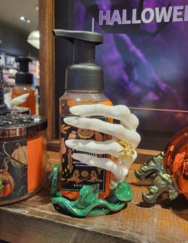 Bath and body witch hand soap stand